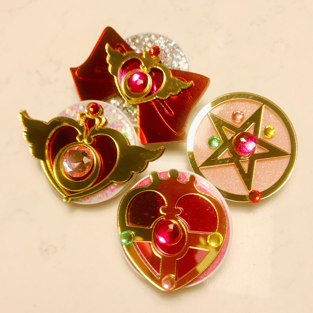 Sailor Moon Pop-Out Phone Grips [4 Styles]
