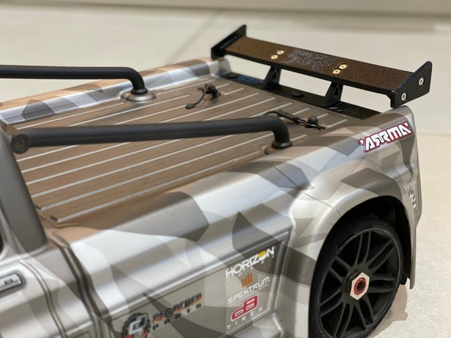 Arrma Infraction GT Wing Style Rear Wing Spoiler V1 V2 Drag Race Street Bash