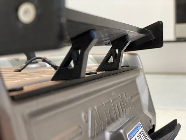 Arrma Infraction GT Wing Style Rear Wing Spoiler V1 V2 Drag Race Street Bash