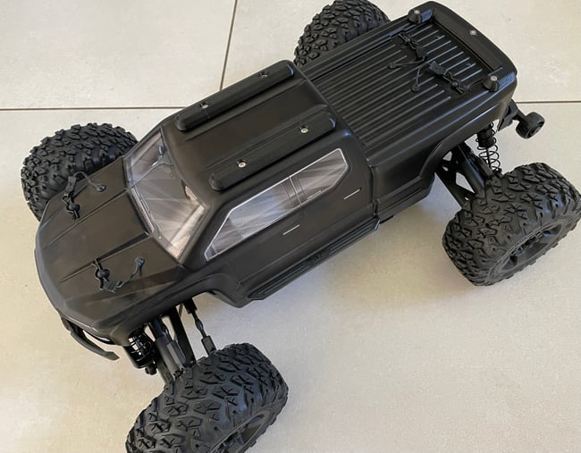 Arrma Big Rock 3S Skids Plate Set | Roof and Rear Body Protection | Bash Guard