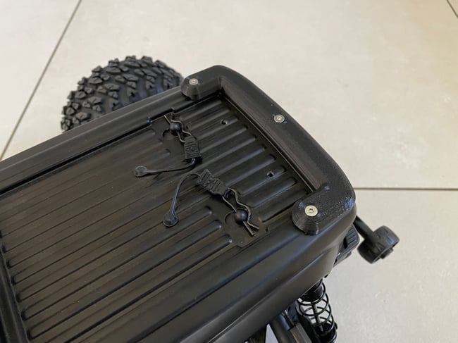 Arrma Big Rock 3S Skids Plate Set | Roof and Rear Body Protection | Bash Guard