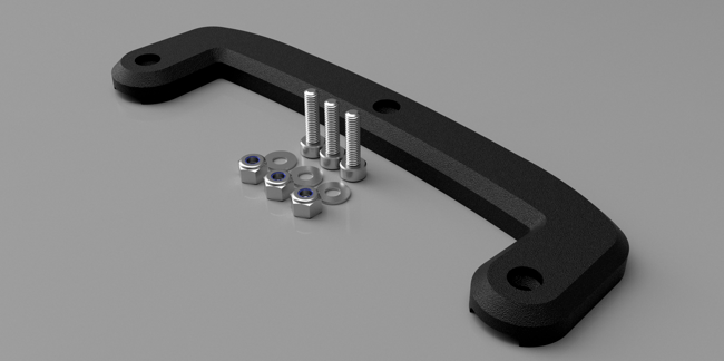 Arrma Big Rock 3S Skids Plate Set | Roof and Rear Body Protection | Bash Guard