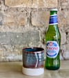 Tenmoku and Chestnut Dimpled Tumbler in