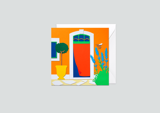 Carte illustrée "La bastide"