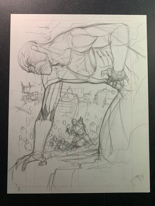 Image of GREEN LANTERN #03 original cover art