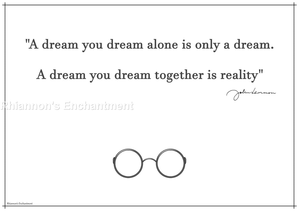 John Lennon, Quotes - Lyric Art 