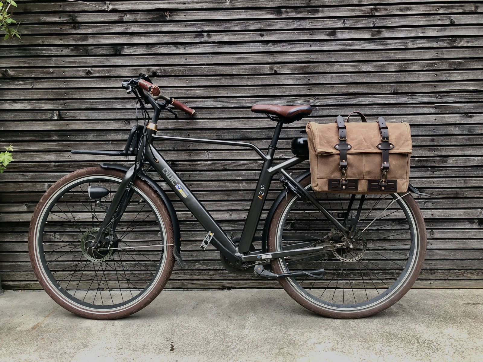 canvas bicycle bags