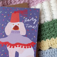 Image 2 of Party Time Birthday Card