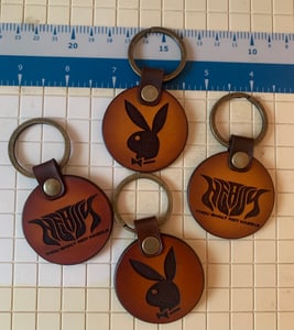 Image of HEAVY/BUNNY keychain