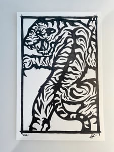 Image of Tiger Doodle #1