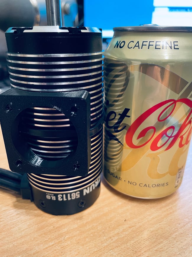 Motor Fan Mount for HobbyWing Motor 30mm 35mm 40mm Fans Arrma Traxxas RC Car ESC 56113 5687 4985