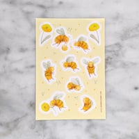 Image 4 of Bee Sticker Sheet