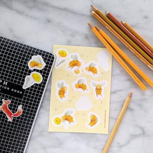 Image of Bee Sticker Sheet