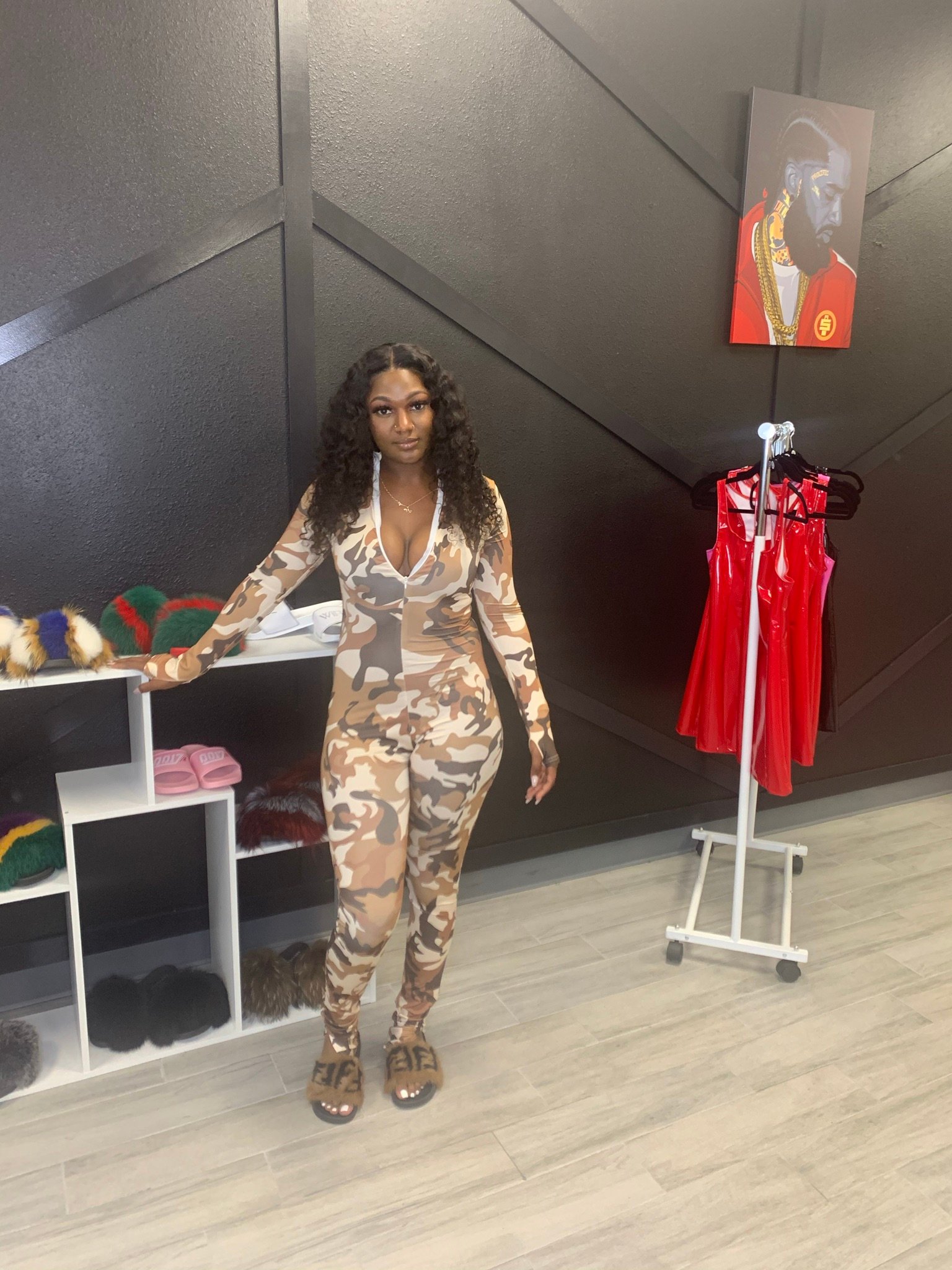 Camo jumper shop womens