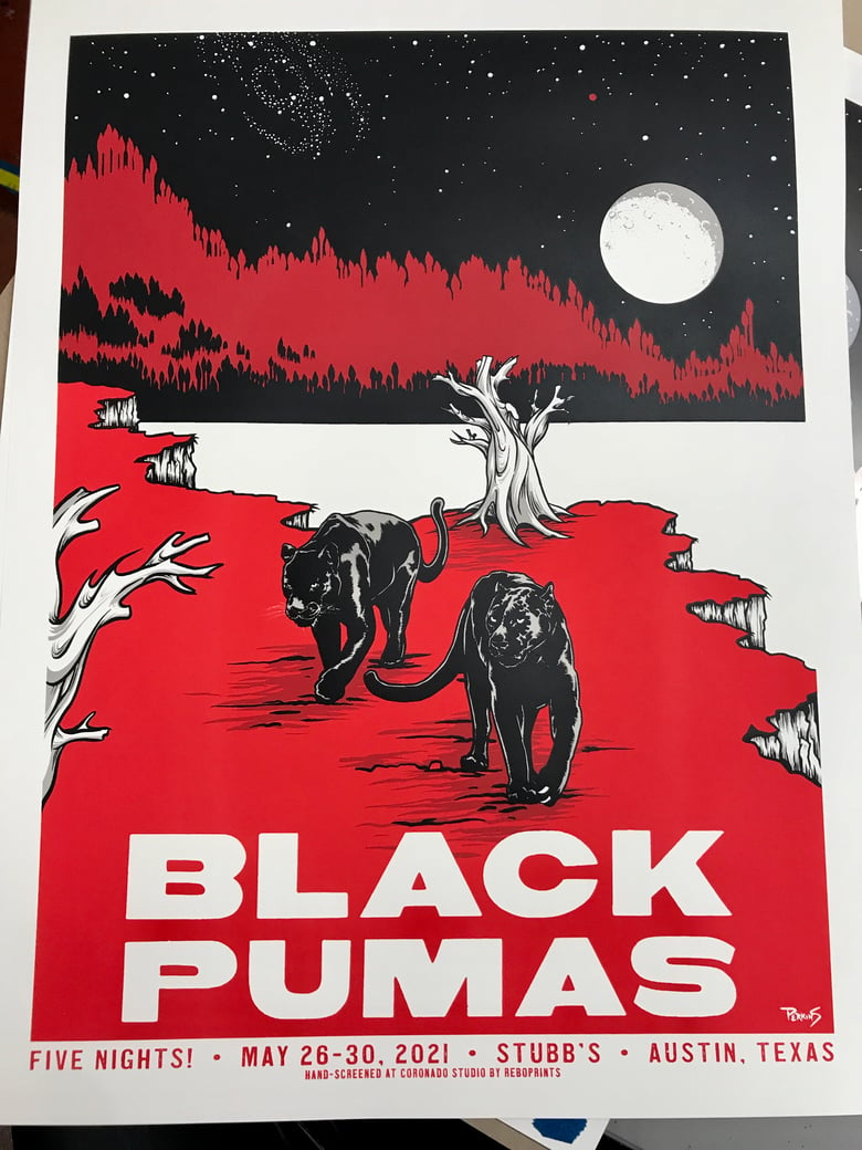 Image of Black Pumas Stubb’s