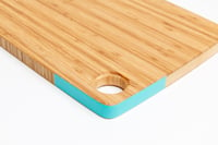 Image 1 of Heavy Duty Board- Bamboo/Turquoise