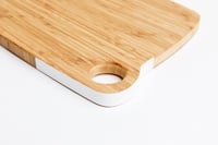 Image 1 of Large Board- Bamboo/Snow White