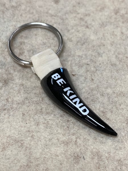Image of “Be KIND” Spur Keychain or Zipper Pull 
