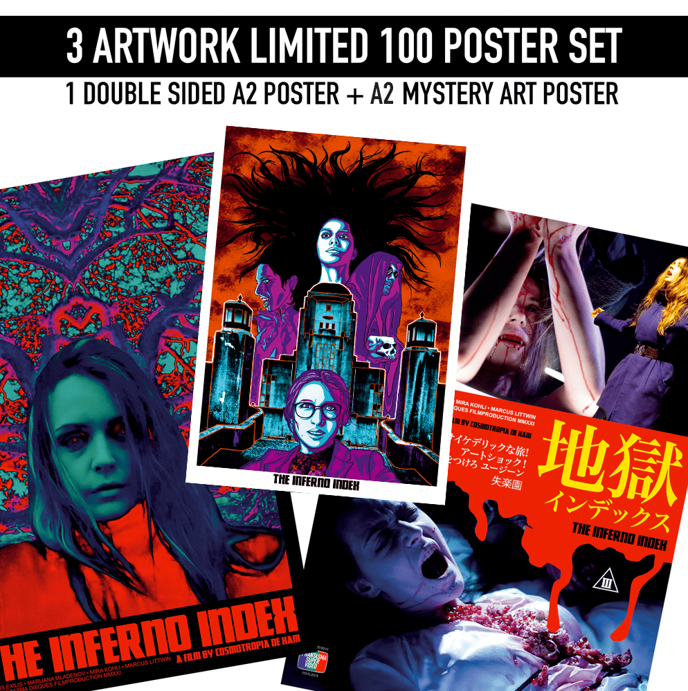 Image of The Inferno Index - Limited 100 -  Poster bundle