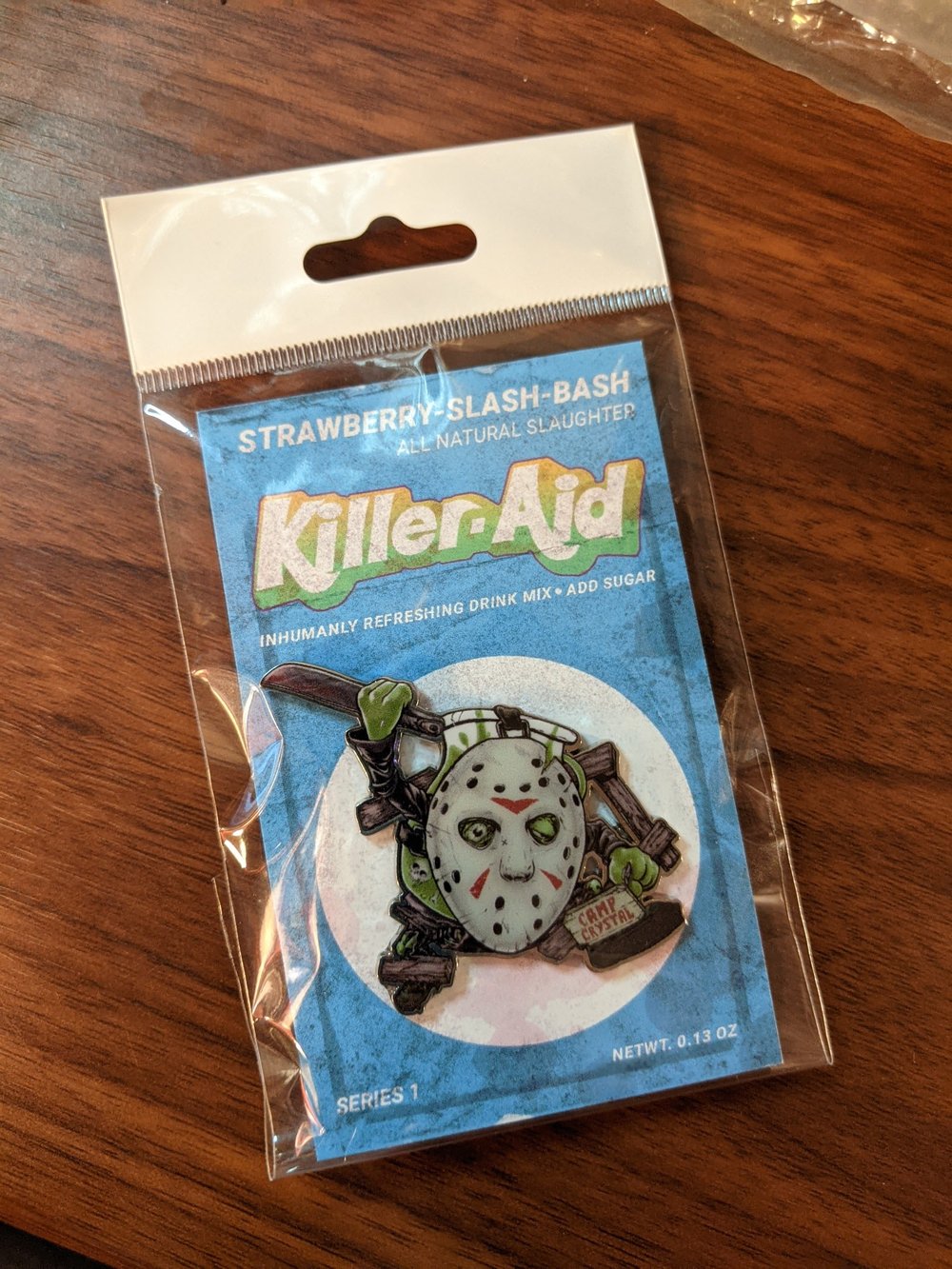 Strawberry Slash Bash Horror Enamel Pin The Art Of Kevin Strawberry Slash Bash Horror Enamel Pin The Art Of Kevin