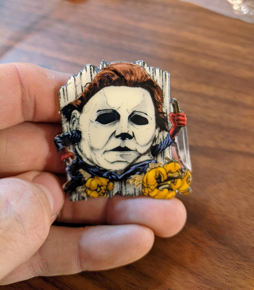 Hunch-Punch-Horror Enamel Pin