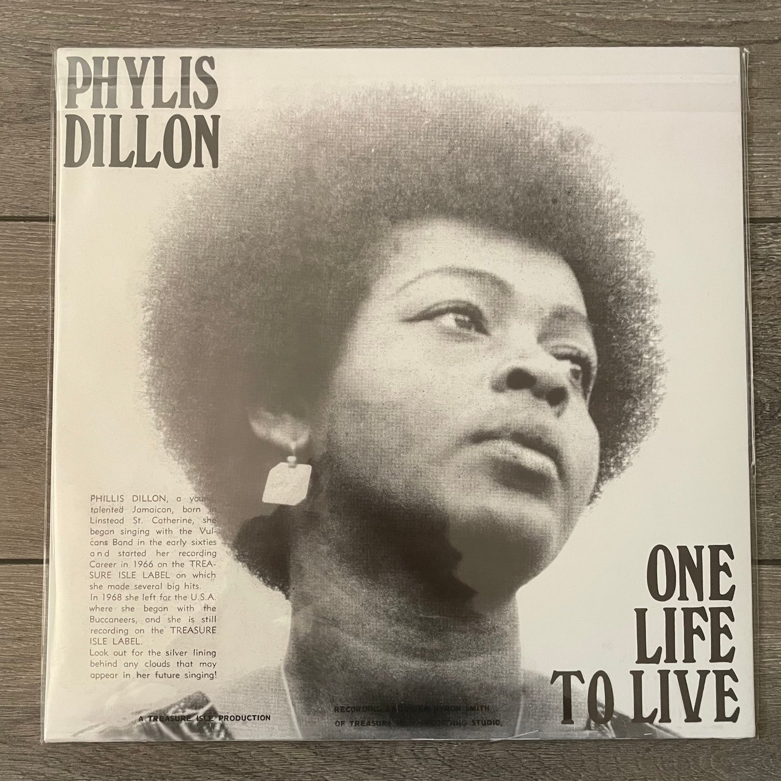 Phyllis Dillon - One Life To Live Vinyl LP / Cali Vibes Clothing
