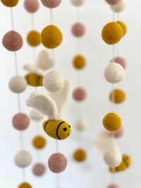 Image 3 of Mini Animal Mobile (bees / rabbits / foxes)