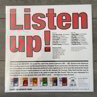 Image 2 of Skatalites - Listen Up Ska! Vinyl LP