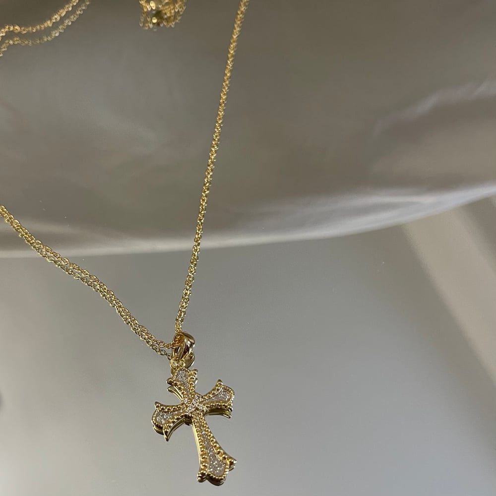 Image of My beloved cross necklace 