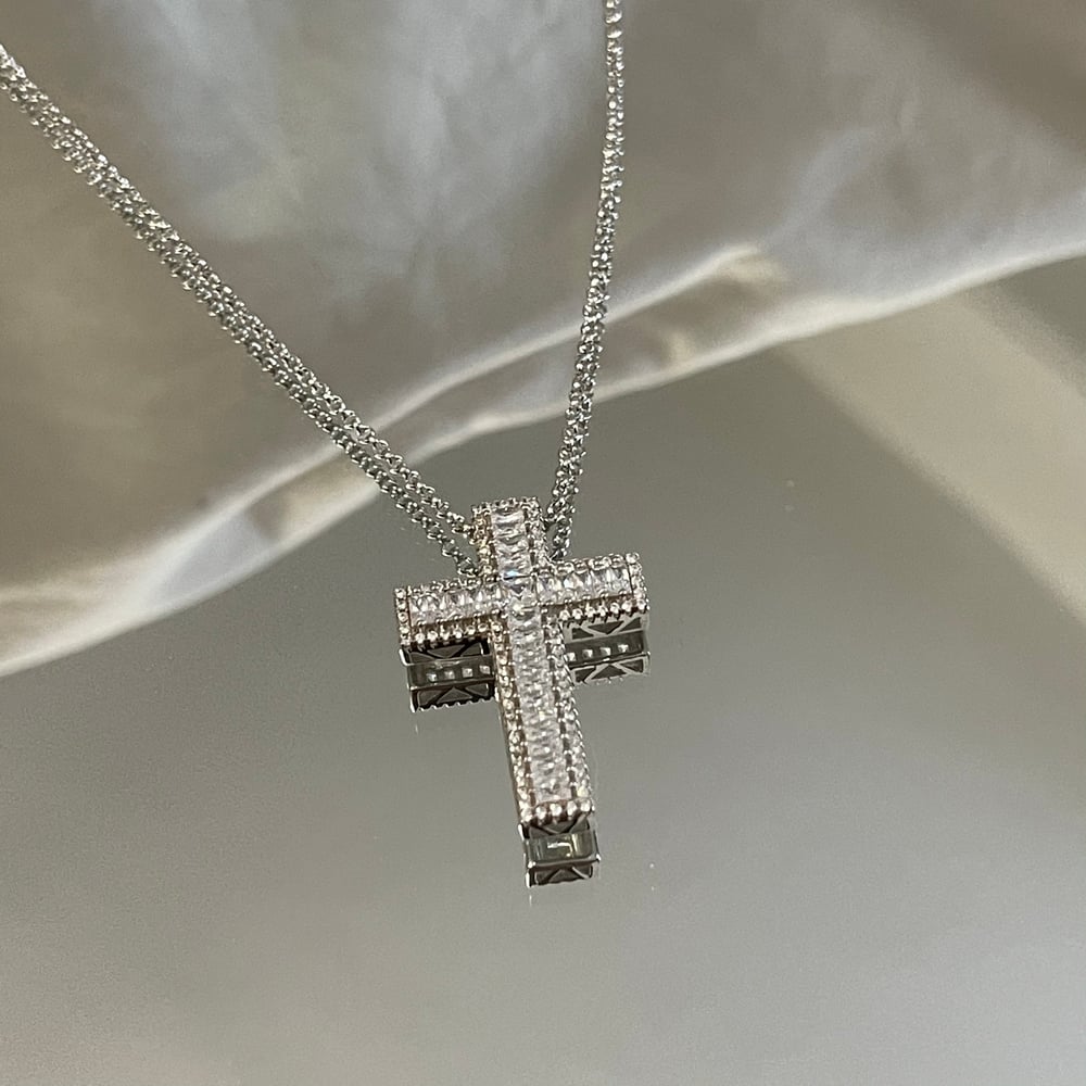 Say it with diamonds cross deals necklace