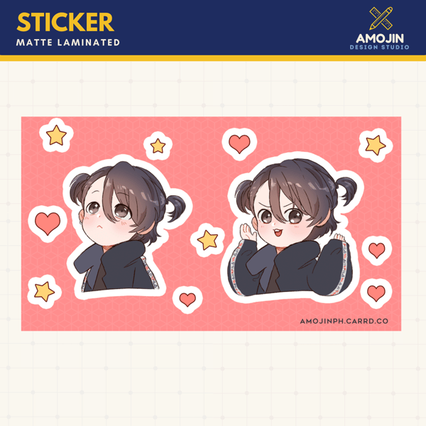 Image of Sticker: Jungkook Pigtail