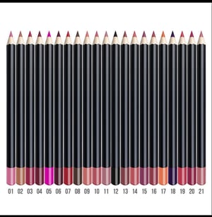 Colored Lip Pencils (Please refer to color chart in photos)