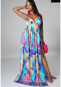 Image 1 of Miami  Beach  Maxi Dress