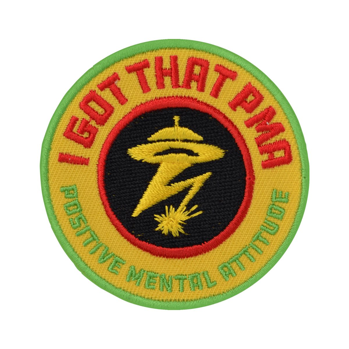 Image of I Got That PMA 6cm Embroidered Patch ⚡