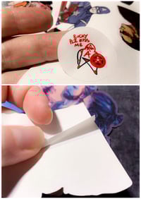 Image 4 of ‘Caps’ sticker 2 pack