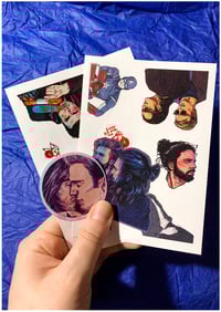 Image 1 of ‘Caps’ sticker 2 pack
