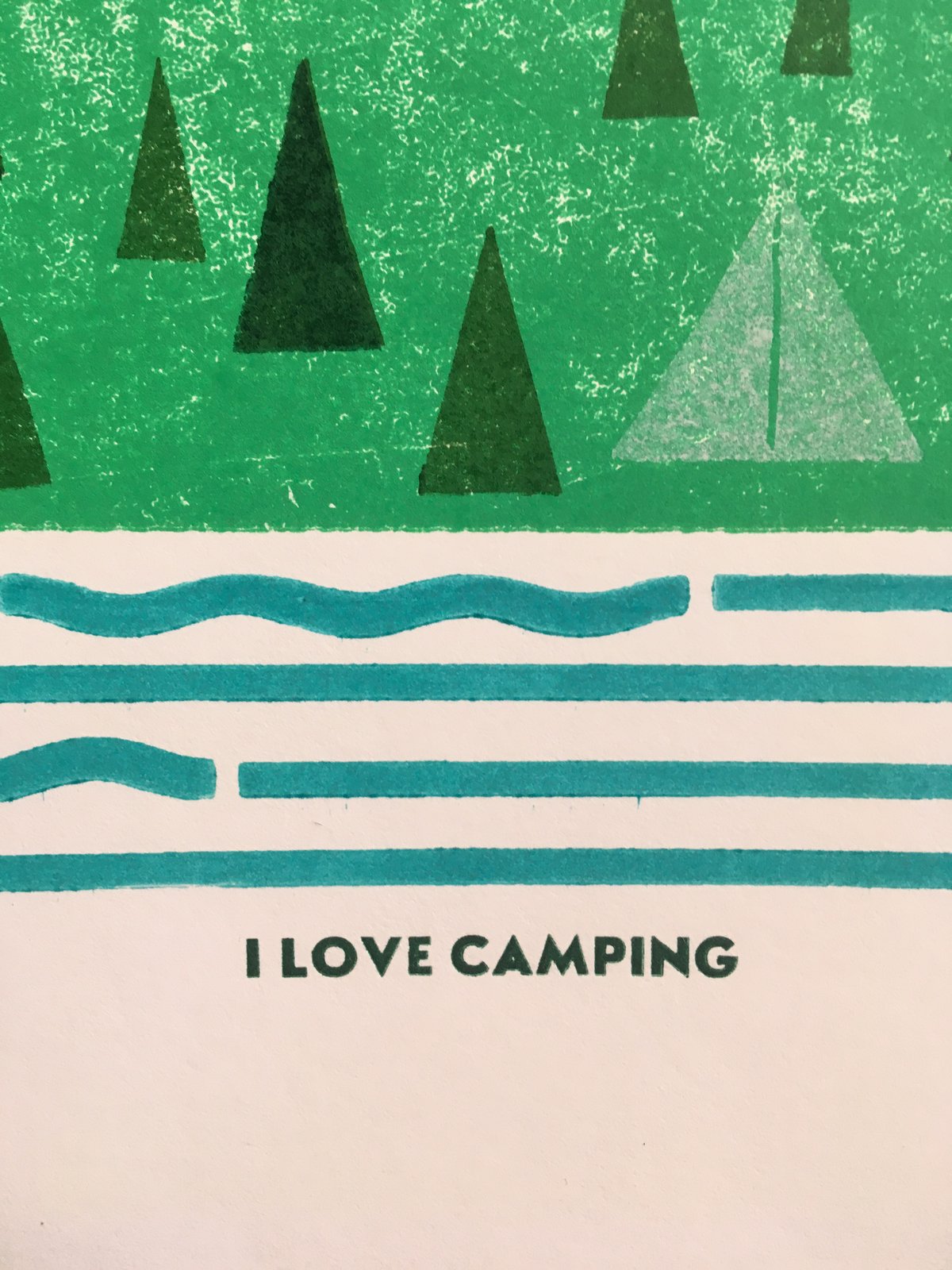 Image of I LOVE CAMPING