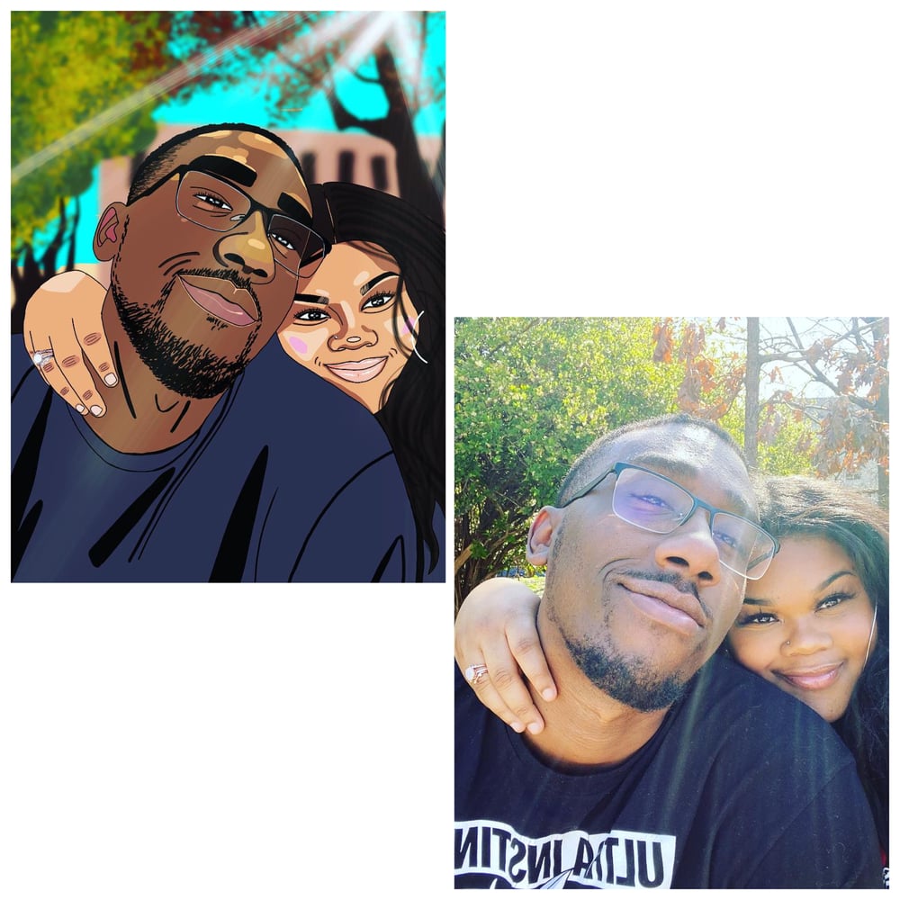 Image of Custom Portrait commission LIMITED SPACES
