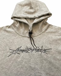 Image 2 of shockwave hoodie grey
