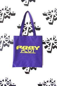 Image of the all the time tote bag in purple 