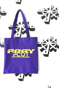 Image of the all the time tote bag in purple 