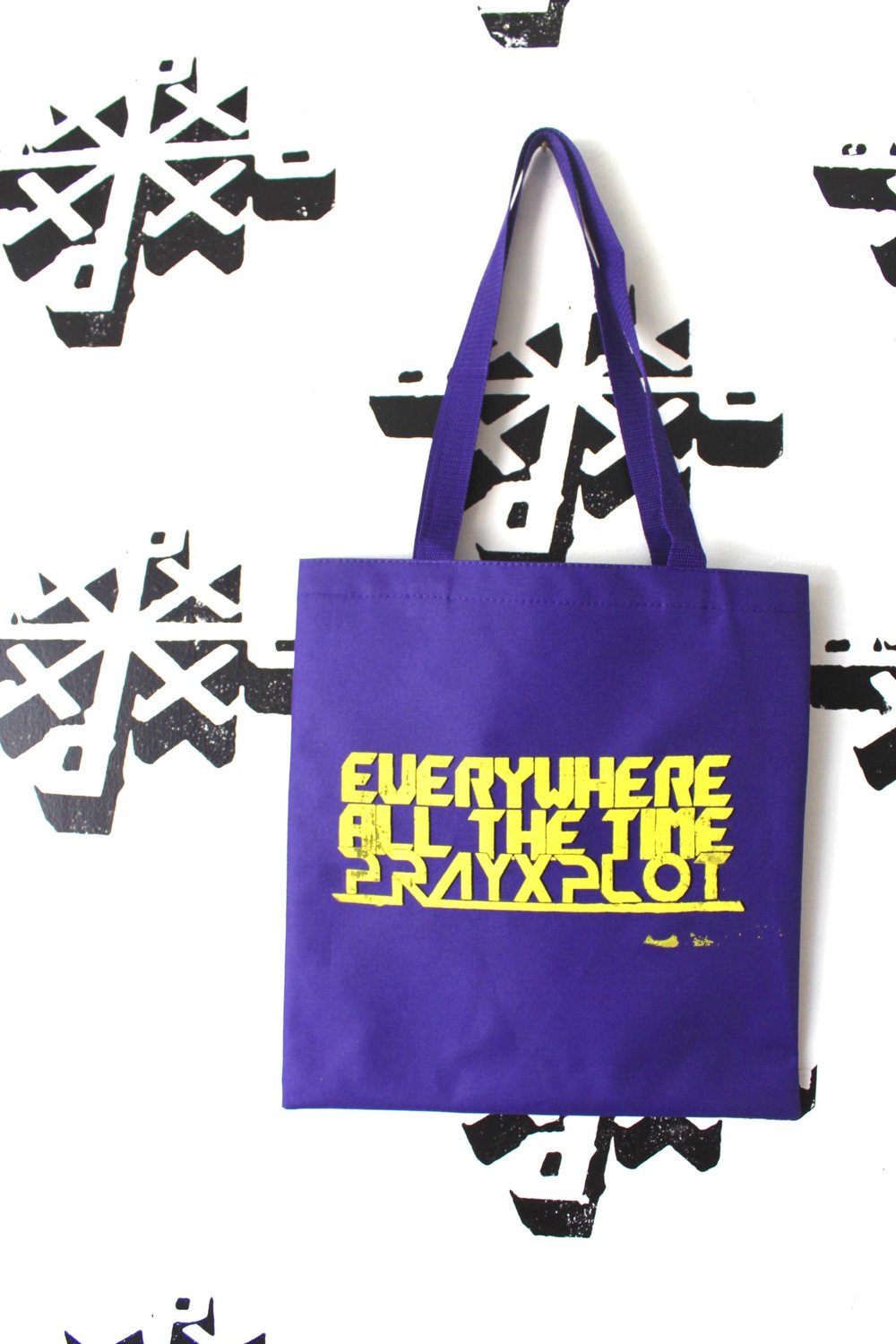 the all the time tote bag in purple
