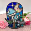 Vintage Moon Candle Holder
