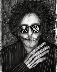 Tim Burton portrait 