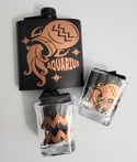 Aquarius Zodiac Flask Set 