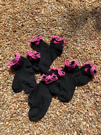 Image 2 of WHAT THE RUFFLES MID PINK CHECK 