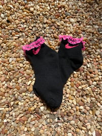Image 1 of WHAT THE RUFFLES MID PINK CHECK 