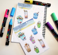 Image 2 of Vacation Juices Stickersheet