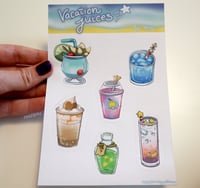 Image 3 of Vacation Juices Stickersheet