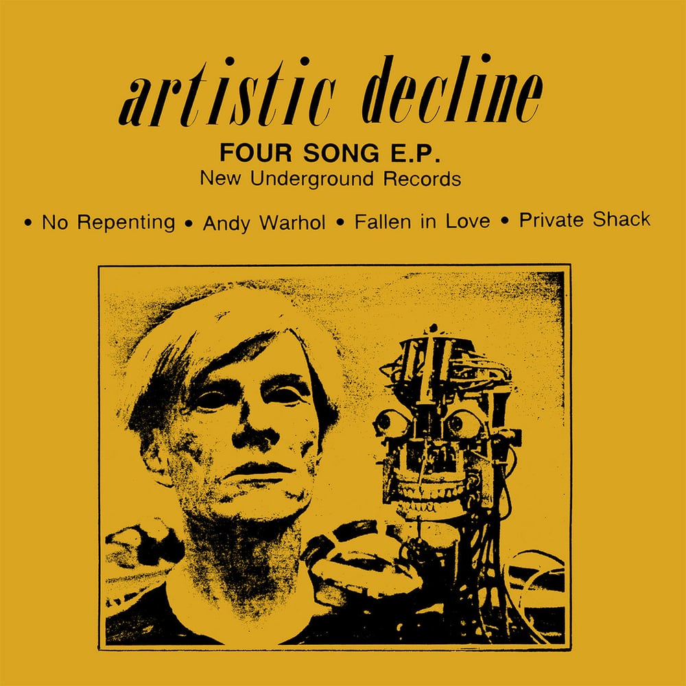 Image of Artistic Decline ‎– "Four Song E.P." 7"